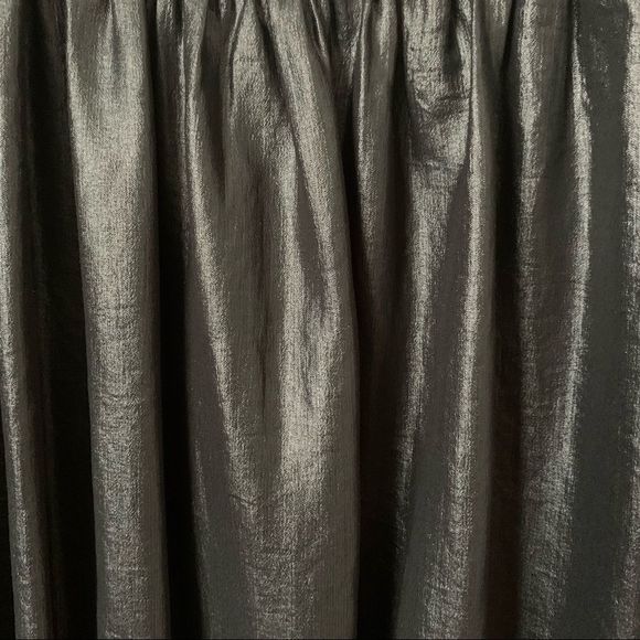 Easel Black Open Sleeve Tie String Blouse - Picture 9 of 11